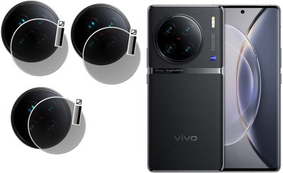 EZGER Back Camera Lens Glass Protector for vivo X90 Pro(Pack of: 3)