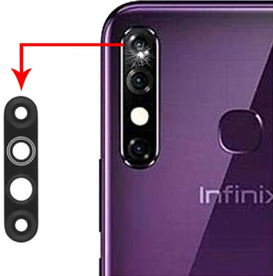 Tusail Back Camera Lens Glass Protector for Infinix Hot 8(Pack of: 1)