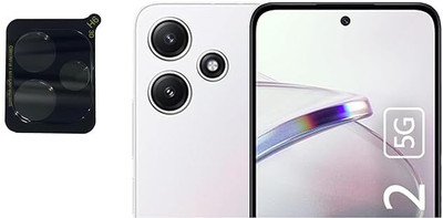 ALFA URBAN Back Camera Lens Glass Protector for Redmi 12 5G / Poco M6 Pro 5G Full Coverage 360 Degree Protection(Pack of: 1)