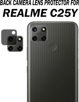 EJZATEX Back Camera Lens Glass Protector for REALME C25Y(Pack of: 1)
