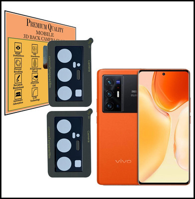 DAFFIN Back Camera Lens Glass Protector for Vivo X70 Pro+(Pack of: 2)