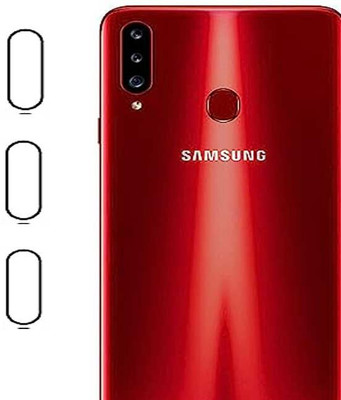 LIGHTWINGS Back Camera Lens Glass Protector for Samsung Galaxy A20s(Pack of: 3)