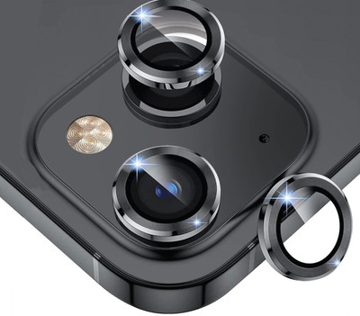 GRIPP Back Camera Lens Ring Guard Protector for Apple iPhone 14 | iPhone 14 Plus (Black)(Pack of: 1)