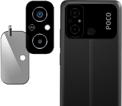 DAFFIN Back Camera Lens Glass Protector for POCO C55(Pack of: 1)