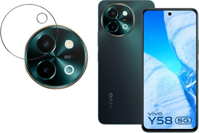 ISAAK Back Camera Lens Glass Protector for Vivo Y58 5G(Pack of: 1)
