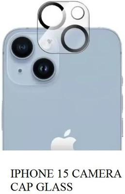 RUNEECH Back Camera Lens Glass Protector, Camera Lens Ring Guard Protector for APPLE IPHONE 15, IPHONE 15 EDGE TO EDGE GLASS CAP(Pack of: 1)
