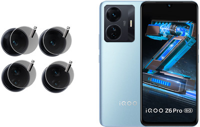 Hideous Back Camera Lens Glass Protector for iQOO Z6 Pro 5G(Pack of: 2)