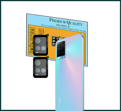 DAFFIN Back Camera Lens Glass Protector for Vivo Y33T(Pack of: 2)