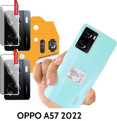 FINCH Back Camera Lens Glass Protector for oppo a57 2022 4g(Pack of: 2)