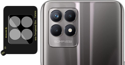 AMEYAA Back Camera Lens Glass Protector for Realme 8i [Full Coverage 360 Degree protection Tempered Glass(Pack of: 1)