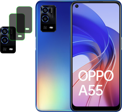 EJZATI Back Camera Lens Glass Protector for OPPO A55(Pack of: 2)