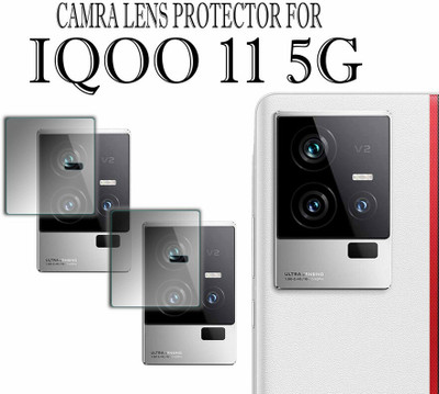 HIRDESH Back Camera Lens Glass Protector for iQOO 11 5G(Pack of: 2)