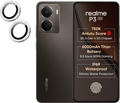 ALKSTORE Back Camera Lens Glass Protector for RealMe P3 5G, Realme P3(Pack of: 1)