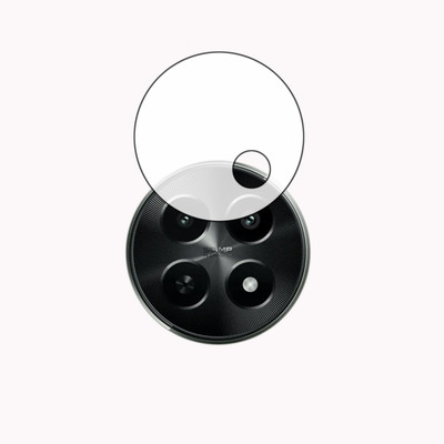 EJZATEX Back Camera Lens Glass Protector for REALME 12X 5G, BACK CAMERA LENS PROTECTOR(Pack of: 1)