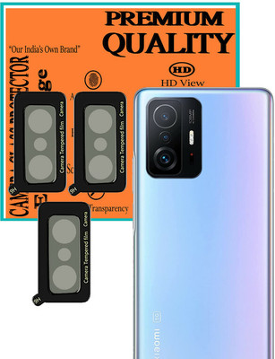 YCHROZE Back Camera Lens Glass Protector for Xiaomi11TPro5G(Pack of: 3)