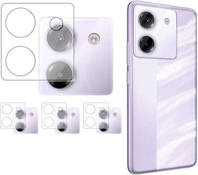 ISAAK Back Camera Lens Glass Protector for Poco M7 Pro(Pack of: 4)