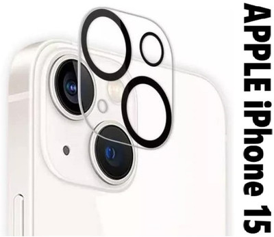 ALKSTORE Back Camera Lens Glass Protector for APPLE iPhone 15, iPhone 15, [CAMERA LENS](Pack of: 1)