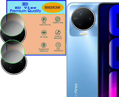 HIRDESH Back Camera Lens Glass Protector for Infinix Note 12 Pro(Pack of: 2)