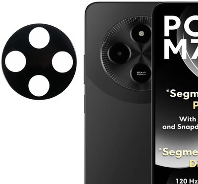 ASVALBUY Back Camera Lens Glass Protector for POCO M7 5G, POCO M7(Pack of: 1)
