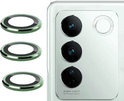 VOSKI Back Camera Lens Ring Guard Protector for Vivo V27 Pro Camera Lens Protector Metal Ring(Pack of: 1)