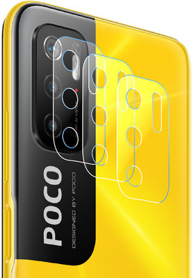 FCS Back Camera Lens Ring Guard Protector, Camera Lens Glass Protector for Poco M3 Pro 5G 2(Pack of: 3)