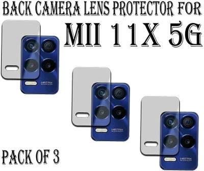 hirdesh Back Camera Lens Glass Protector for REALME 8S 5G(Pack of: 3)
