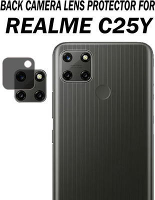 ejzatex Back Camera Lens Glass Protector for REALME C25Y(Pack of: 1)