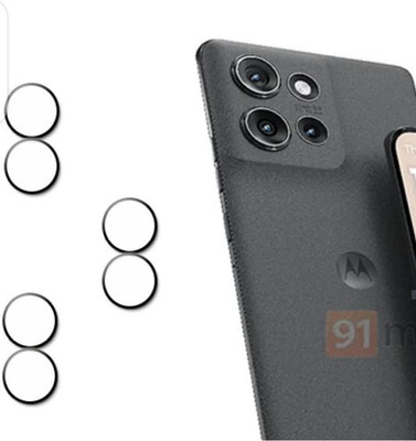 DOWRVIN Back Camera Lens Glass Protector for MOTOROLA MOTO EDGE 50 CAMERA LENS ( PACK OF 3)(Pack of: 3)