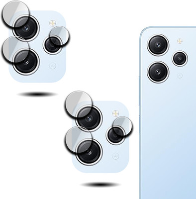 Mobtek Back Camera Lens Glass Protector for Xiaomi Redmi 12(Pack of: 2)