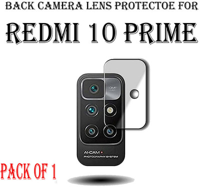 HIRDESH Back Camera Lens Glass Protector for Redmi 10 Prime(Pack of: 1)