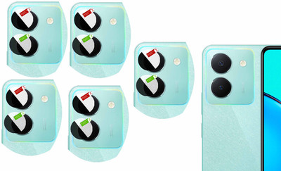 Hideous Back Camera Lens Glass Protector for VIVO Y27S(Pack of: 5)