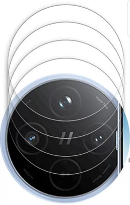 DB Back Camera Lens Glass Protector for OPPO FIND X8 5G CAMERA LENS (PACK OF 4)(Pack of: 4)