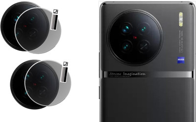 DAFFIN Back Camera Lens Glass Protector for vivo X90(Pack of: 2)