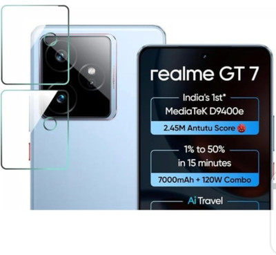 DB Back Camera Lens Glass Protector for REALME GT 7 CAMERA LENS (PACK OF 2)(Pack of: 2)