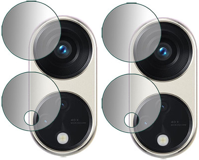 YCHROZE Back Camera Lens Glass Protector for OPPO Reno8T 5G(Pack of: 2)
