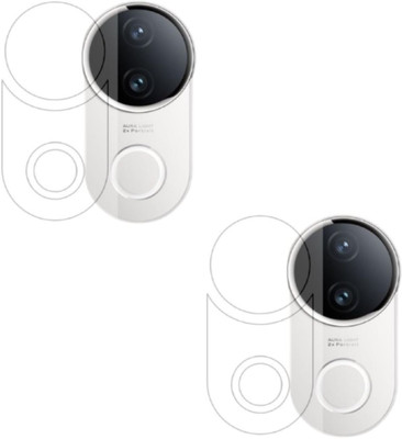 ISAAK Back Camera Lens Glass Protector for Vivo V50, Vivo V50e, Vivo T4R, iQOO Z10R(Pack of: 2)