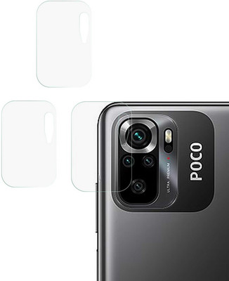 LIGHTWINGS Back Camera Lens Glass Protector for Xiaomi Poco M5s(Pack of: 3)