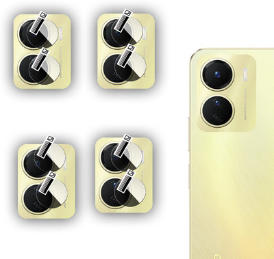 DAFFIN Back Camera Lens Glass Protector for Vivo Y16(Pack of: 4)