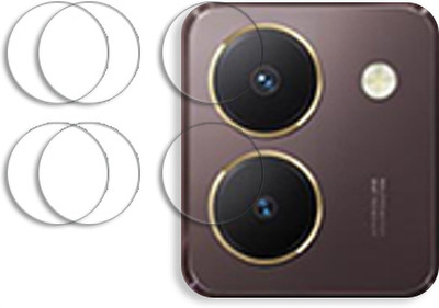 SOMTONE Back Camera Lens Glass Protector for vivo Y27s CAMERA LENS PROTECTOR(Pack of: 3)