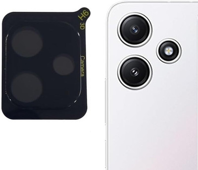 Covershub Back Camera Lens Glass Protector for Redmi 12 5G ( Black )(Pack of: 1)