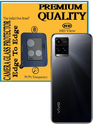 HIDEOUS Back Camera Lens Glass Protector for Vivo Y33s(Pack of: 1)
