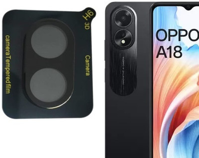ALKSTORE Back Camera Lens Glass Protector for OPPO A18(Pack of: 1)