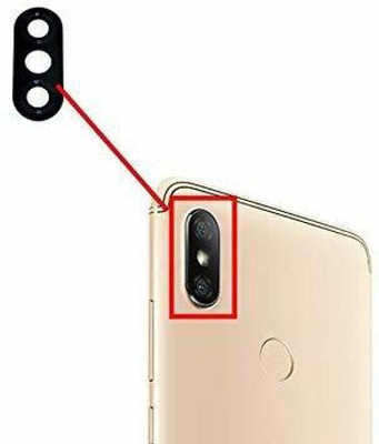LIGHTWINGS Back Camera Lens Glass Protector for Back Rear Camera Glass Lens Adhesive for Xiaomi Redmi Y2(Pack of: 1)