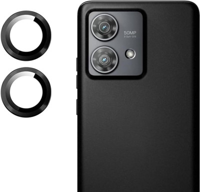 ELEF Back Camera Lens Ring Guard Protector for Motorola Edge 40 Neo Anti Scratch HD Tempered Glass Camera Protection Ring(Pack of: 1)