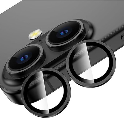 Lyke Back Camera Lens Ring Guard Protector for iPhone 16 / 16 Plus(Pack of: 1)
