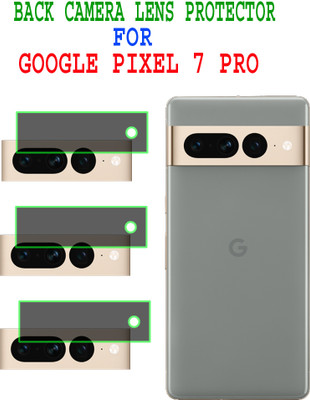 ejzatex Back Camera Lens Glass Protector for GOOGLE PIXEL 7 PRO(Pack of: 3)