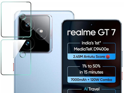 CCLirfo Back Camera Lens Glass Protector for Realme Gt 7, Gt7, Realme Gt 7, Gt 7 Realme(Pack of: 2)