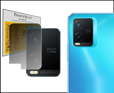 DAFFIN Back Camera Lens Glass Protector for Vivo T1X(Pack of: 1)