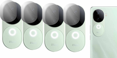 DAFFIN Back Camera Lens Glass Protector for iQOO Z9s 5G(Pack of: 4)