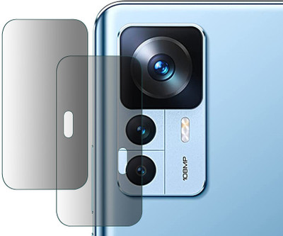 HIRDESH Back Camera Lens Glass Protector for Xiaomi 12T CAMERA LENS(Pack of: 2)